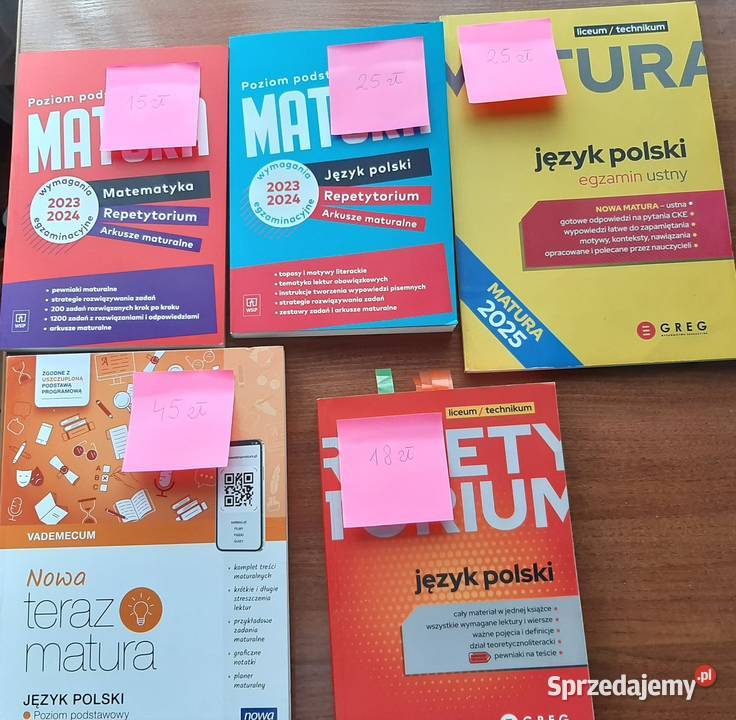 Książki do matury repetytorium