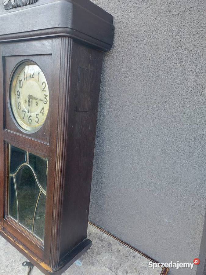 Stary zegar ścienny Junghans 1932r sprawny film pomorskie Tczew sprzedam