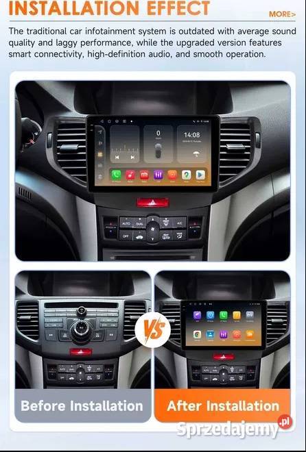 Radio android HONDA Accord 8 20082013 bluetooth Ożarowice