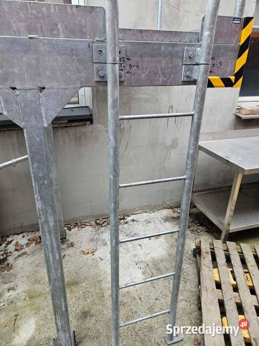 Solidny podest stalowy ocynkowany 418122185 z Góra