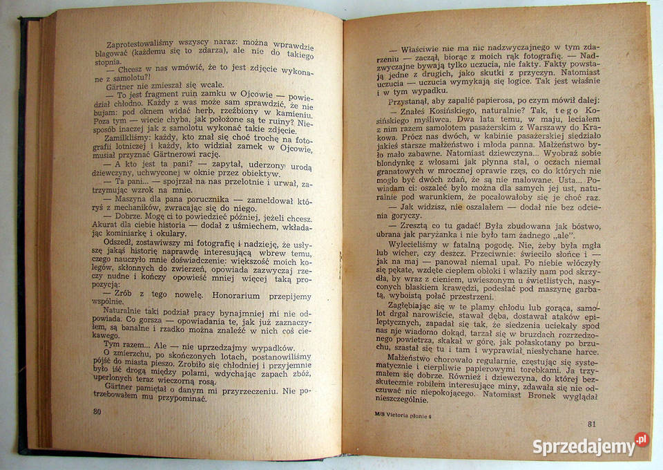 Ms Victoria płonie Janusz Meissner twarda Proza i poezja Limanowa