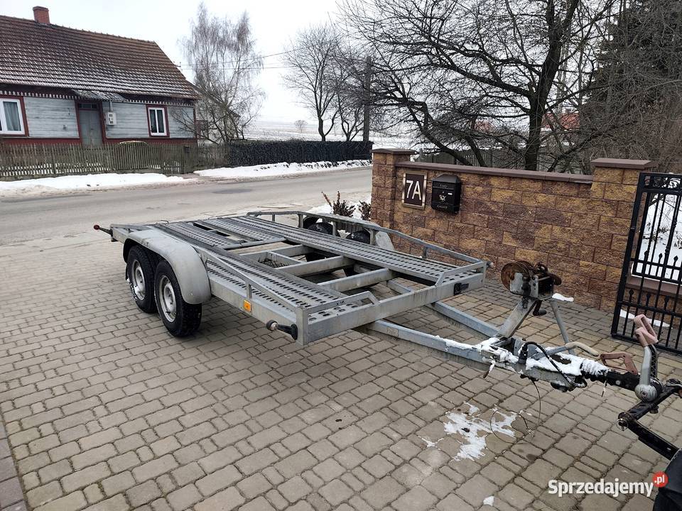 Laweta Przyczepa DMC 2000 Pod Minikoparkę Wodzisław