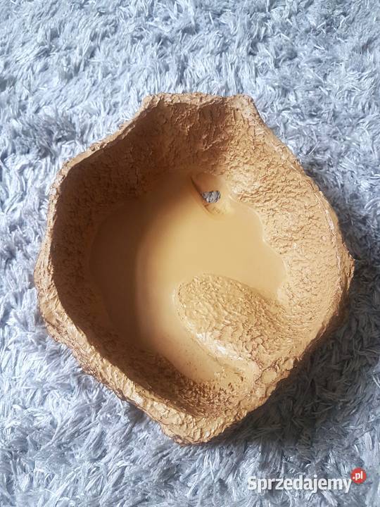 Kamienna miska gryzoni gadów do terrarium defekt łódzkie Łódź sprzedam