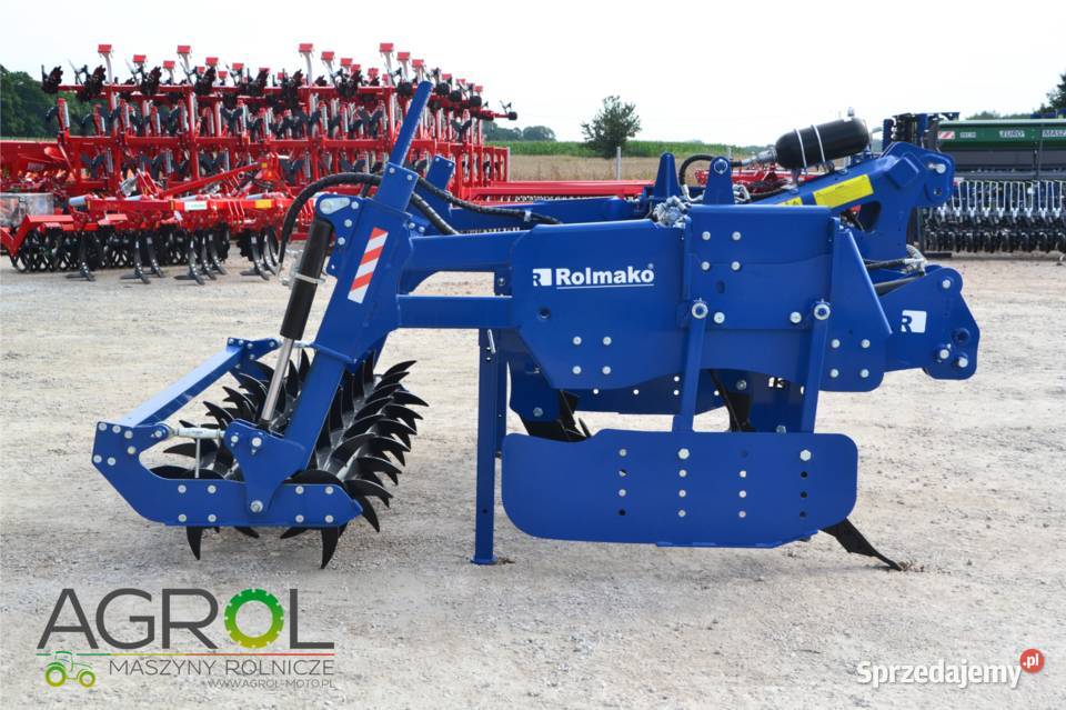 Pług dłutowy bezorkowy Rolmako Ripper U624 25m nieuszkodzony Mława