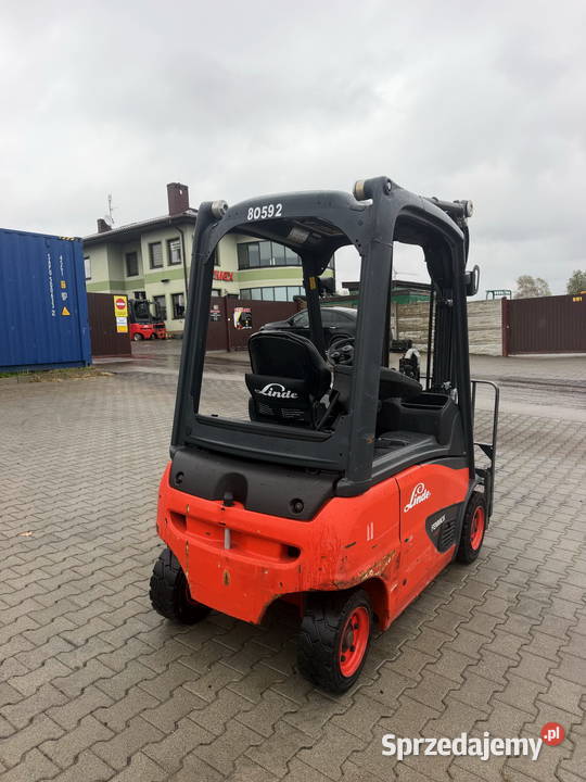 wózek widłowy elektryczny LINDE E16P02 EVO 1600 Działoszyn sprzedam