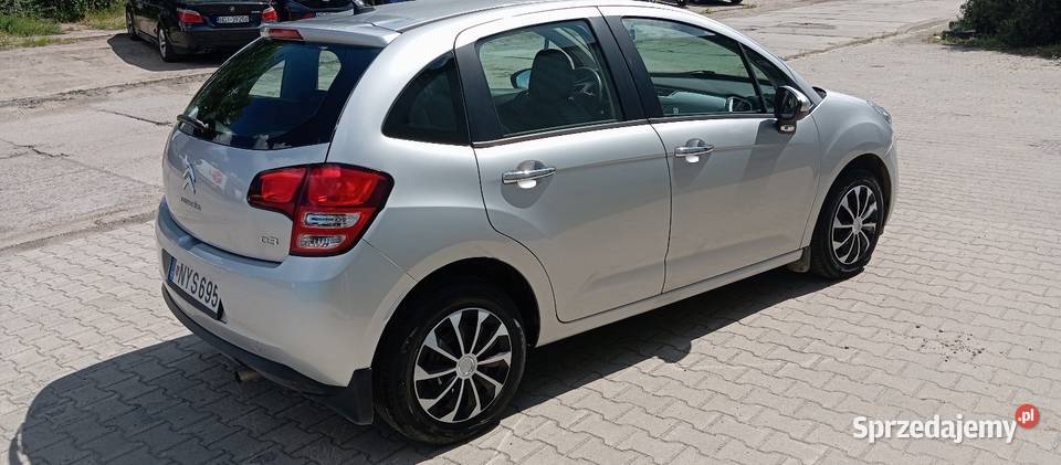 Citroen C3 benzyna srebrny