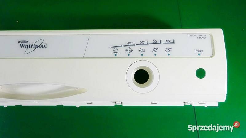 Panel przedni z maskownicą do zmywarki Whirlpool Chorzów sprzedam