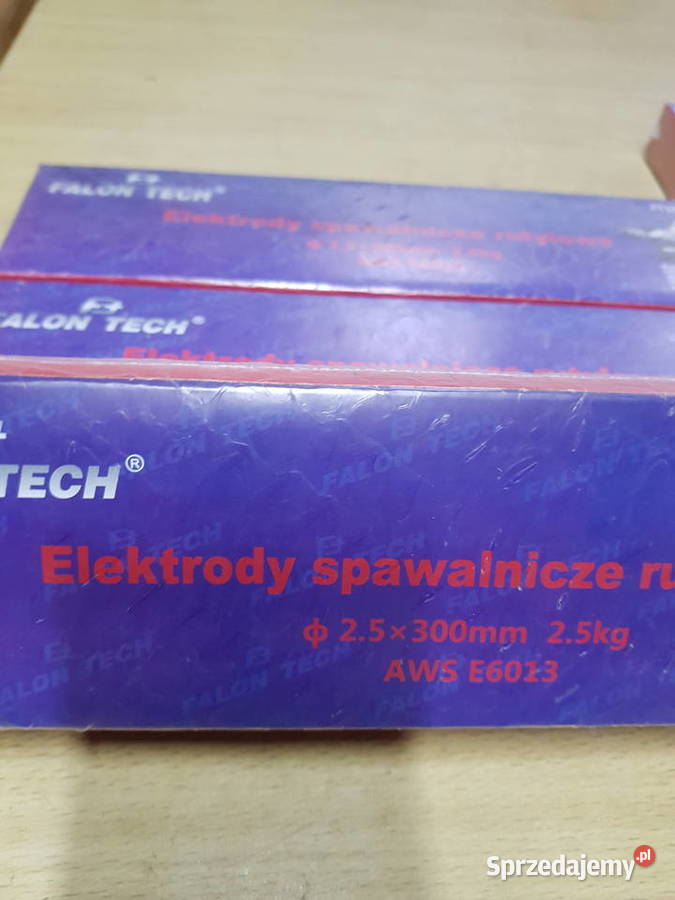 Elektrody spawalnicze 25 x 300 mm 5 FALON TECH Głogowa