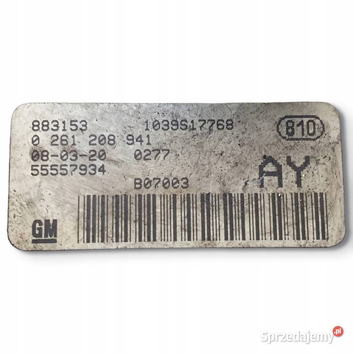 STEROWNIK SILNIKA Opel Corsa D 12 14 16V Chełm