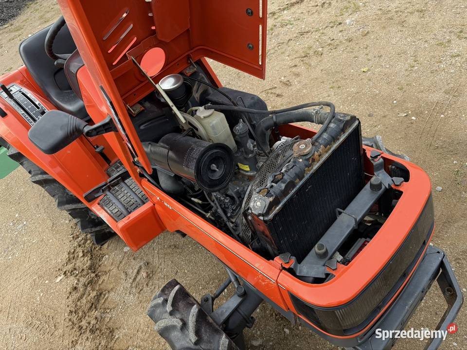 Japoński traktorek Kubota Saturn x20 diesel 4x4 Olecko sprzedam