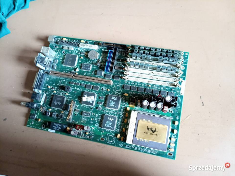 Intel Pentium procesor płyta główna zabytek Stalowa Wola