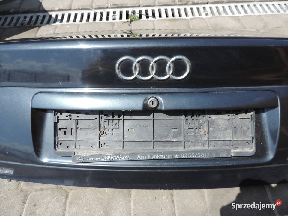 AUDI A4 B5 SEDAN KLAPA BAGAŻNIKA TYŁ TYLNA LZ9U Nowy Sącz