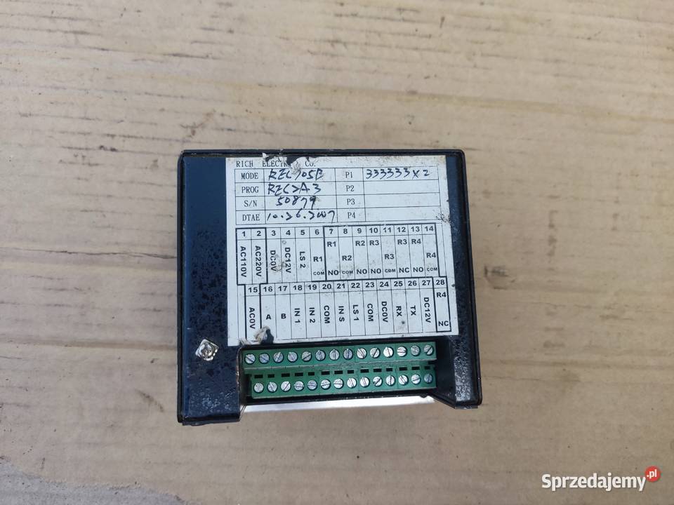 Panel Klawiatura REC705B Rich Electric Leadermac Kotlin sprzedam