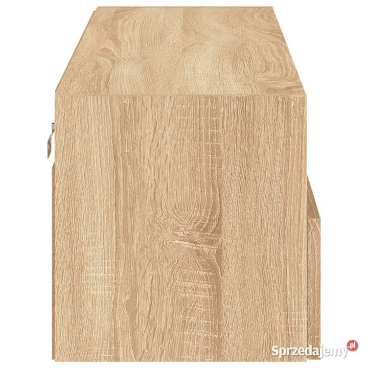 Ścienna szafka TV dąb sonoma 100x30x30 WM836886 Warszawa