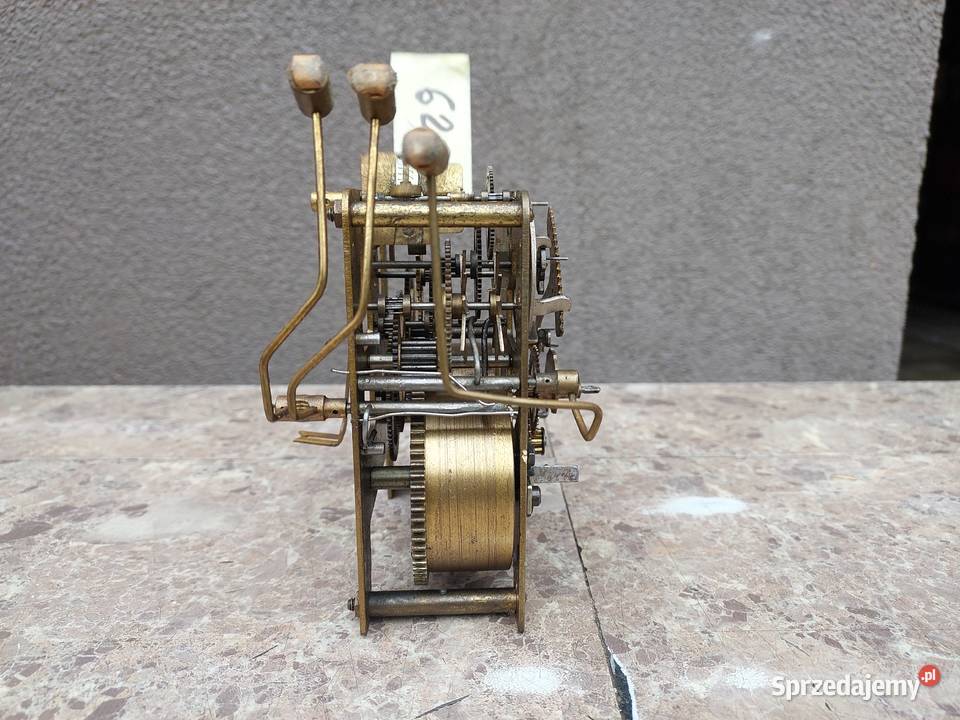 623 Mechanizm małego zegara ściennego Mauthe