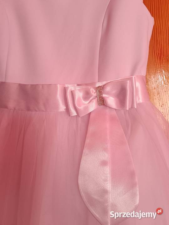 Sukienka biała dziewczynki dziewczynka Ostrowiec Świętokrzyski