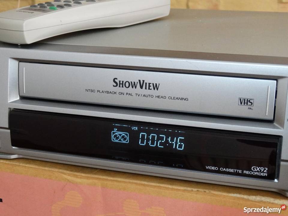 Magnetowid Aiwa pilot instrukcja karton WYSYŁKA Jasło