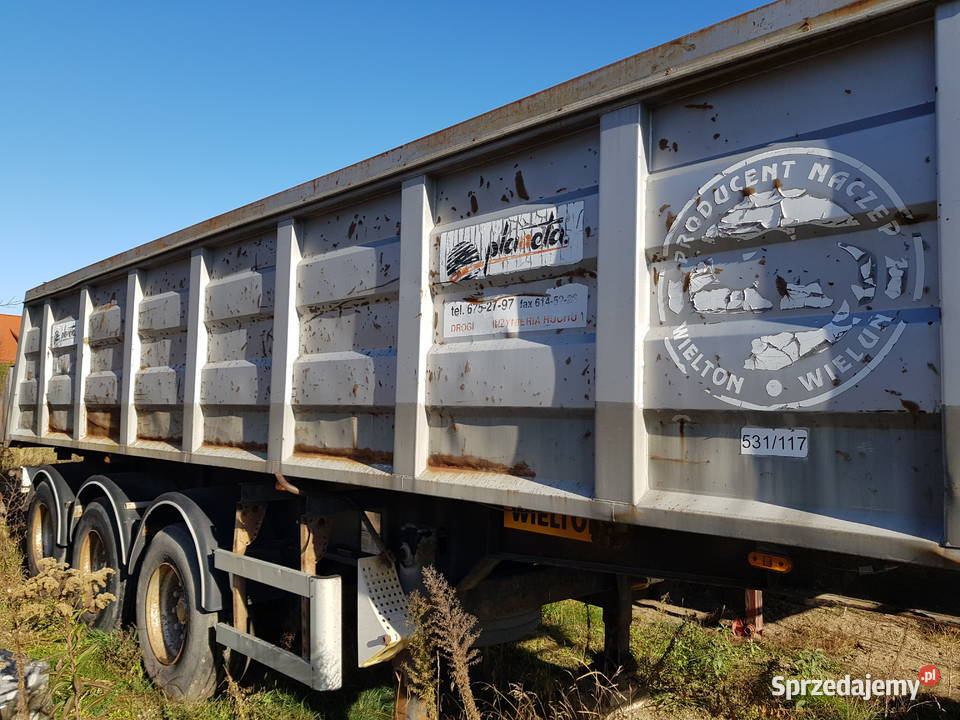 Syndyk sprzeda NACZEPA SAMOWYŁADOWCZA WIELTON Wielton Wywrotki mazowieckie Warszawa