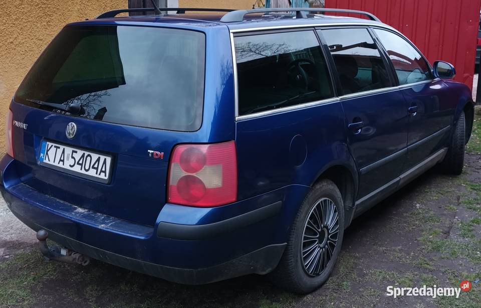 Sprzedam Vw Passata 19Tdi z 2005r 4350 lakier metallic małopolskie Wierzchosławice
