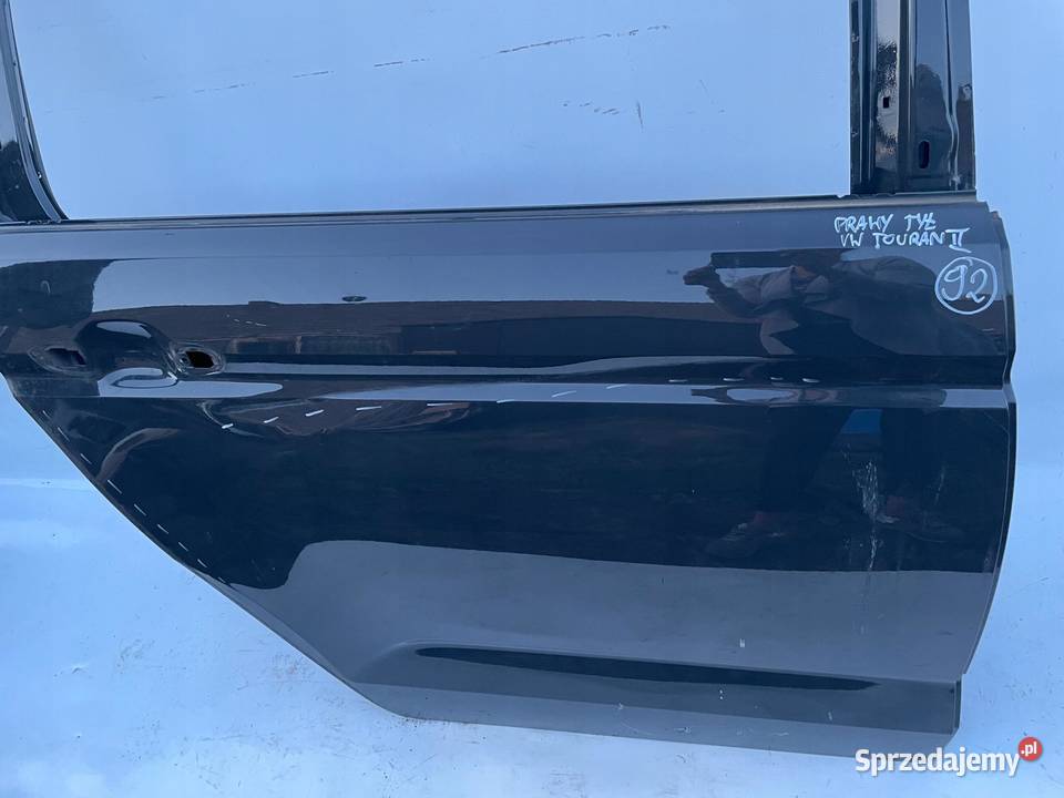 VW TOURAN III 5TA 2015 DRZWI PRAWY TYŁ TYLNE wielkopolskie