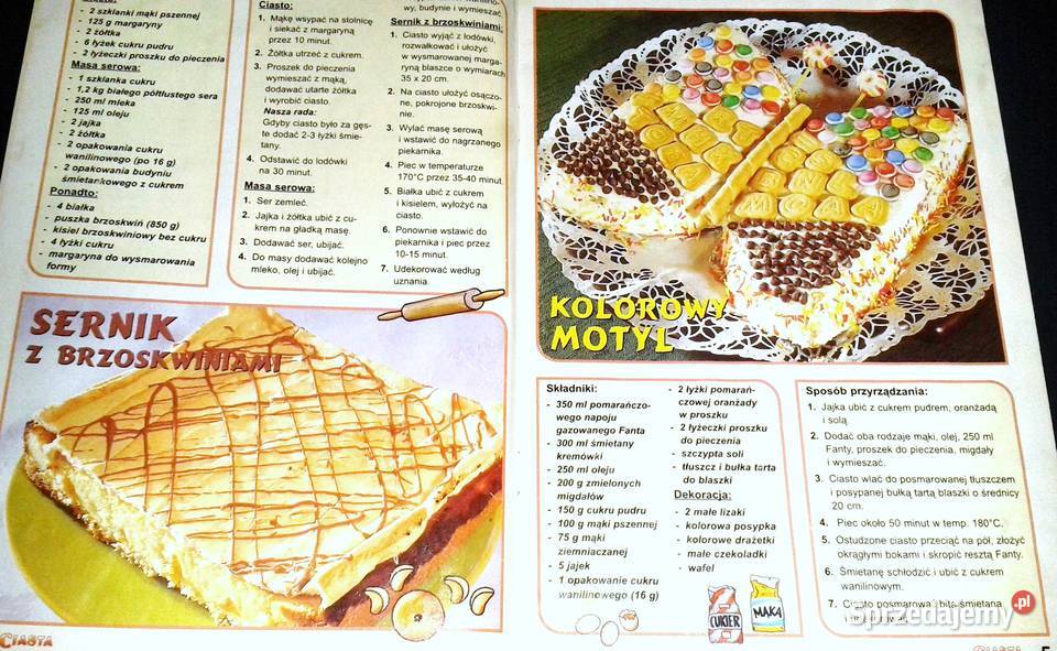 Ciasta domowe 112 2002 lubelskie Chełm sprzedam