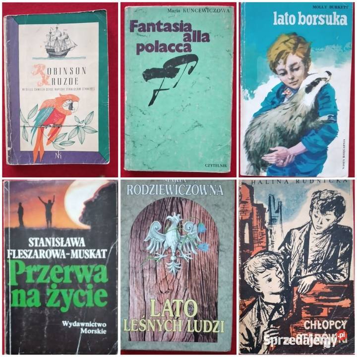książki młodzieżowe PRL Bukowno