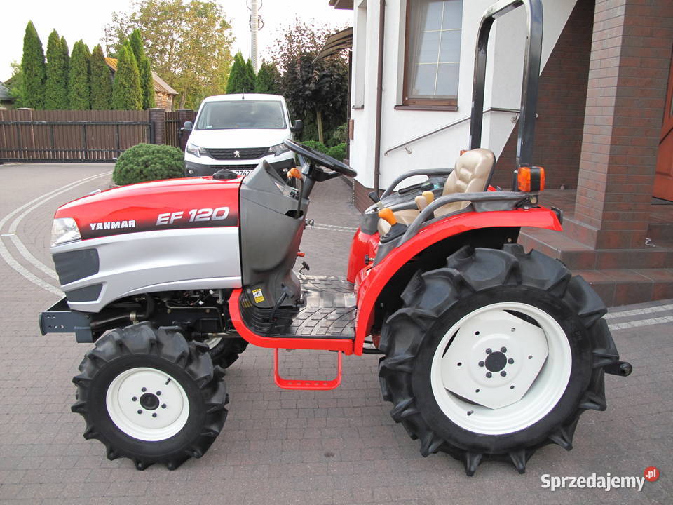 Mini Traktorek Yanmar EF120 4X4 20 Wspomaganie Yanmar lubelskie Międzyrzec Podlaski