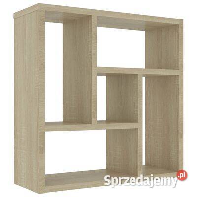 vidaXL Półka ścienna dąb sonoma 451x16x451