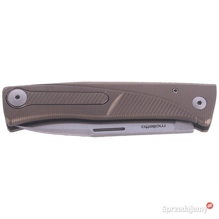Nóż składany LionSteel Thrill Bronze Titanium Warszawa