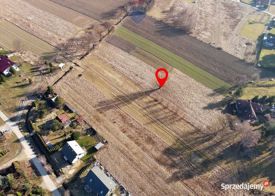 DZIAŁKA BUDOWLANA W BABICACH GMINA OŚWIĘCIM utwardzona Babice