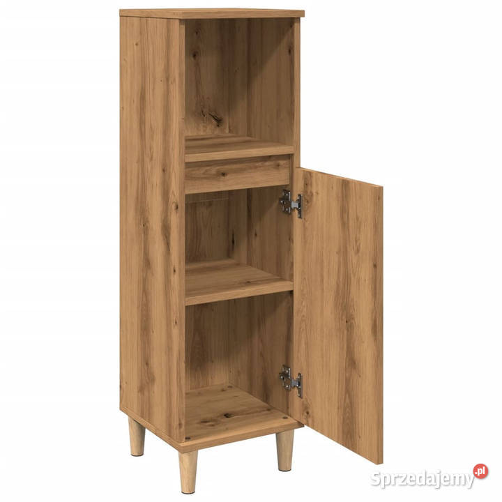 Szafka łazienkowa dąb artisan 30x30x100 WM857109