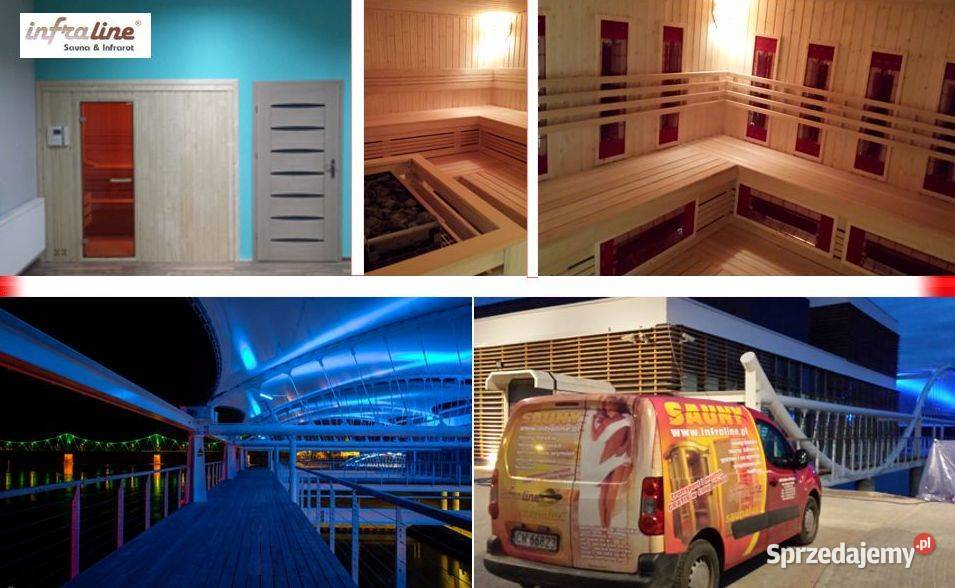 BUDOWA SAUN NA WYMIAR SAUNA FIŃSKA INFRALINE kujawsko-pomorskie Włocławek