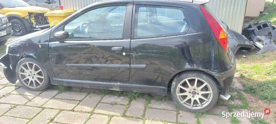 Fiat Coupe Punto Hgt 20 20v TURBO na czesći czarny Pozostałe Regulice