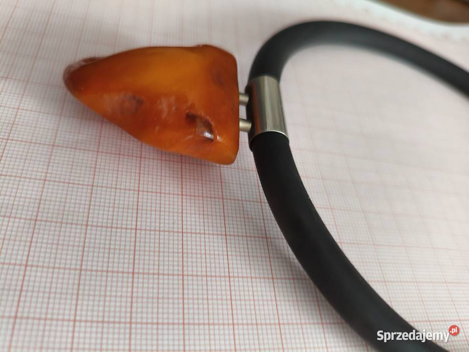 Naszyjnik Bursztyn Vintage