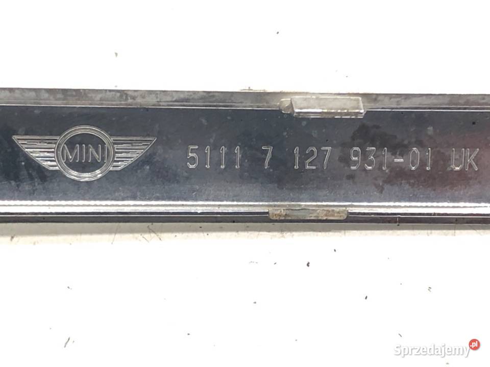LISTWA CHROM ZDERZAKA PRZÓD ATRAPA MINI R50 R53 podkarpackie