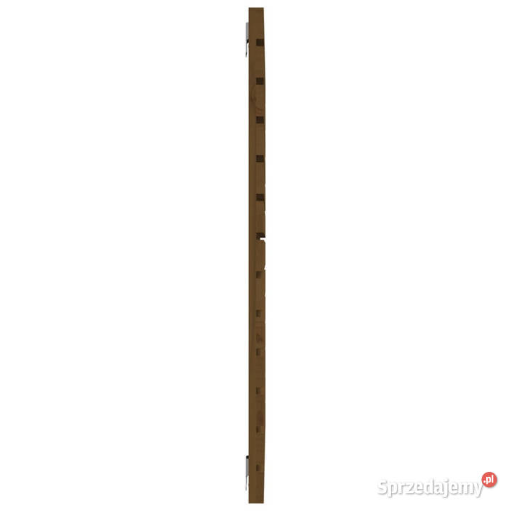 Wezgłowie łóżka miodowy brąz 126x3x915 drewno Warszawa sprzedam