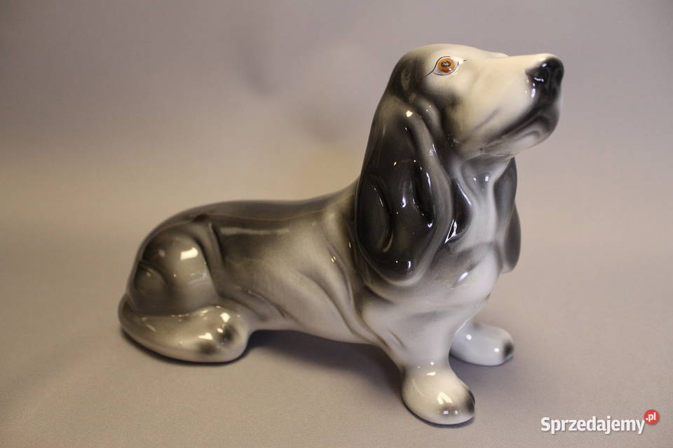 Porcelana kolekjonerska figura Pies Portugalia Dobrzany