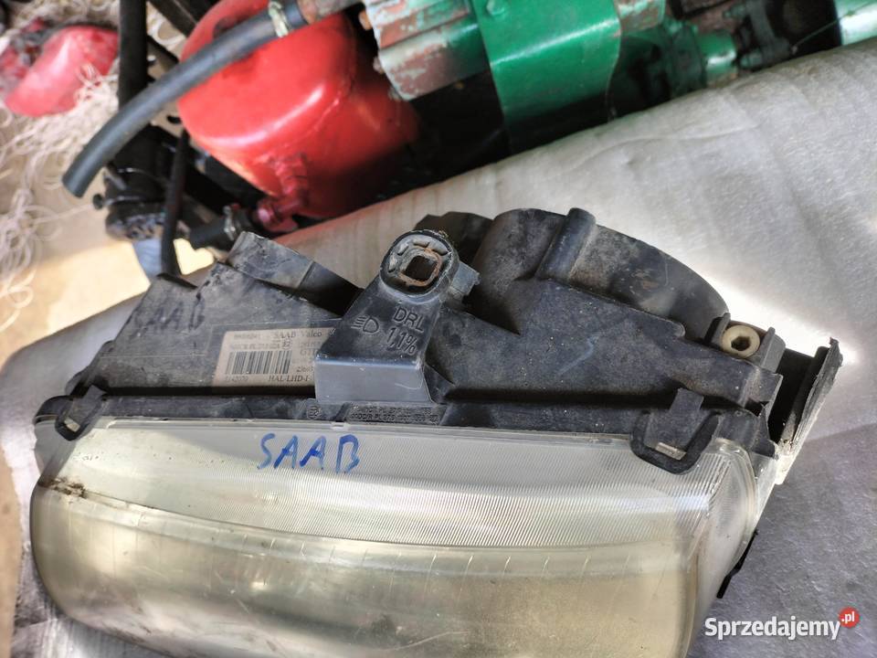 SAAB 95 95 LAMPA PRZÓD PRZEDNIA LEWA 89006241 lampy przednie Oświetlenie Kamień-Kolonia