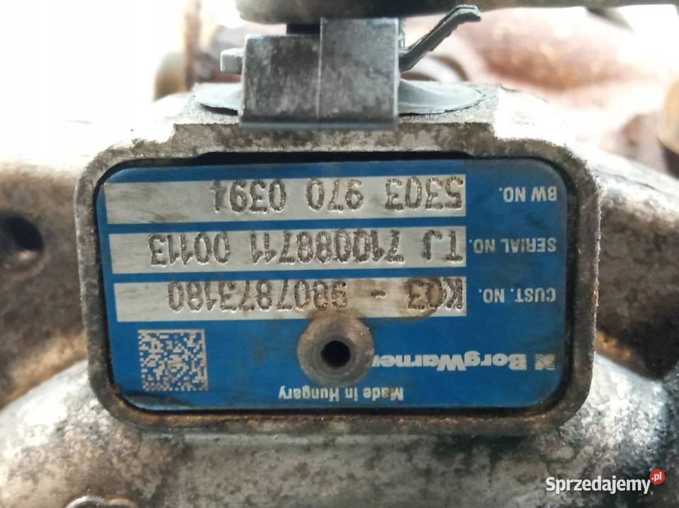TURBOSPRĘŻARKA 9807873180 20 TDCI Ford Mondeo