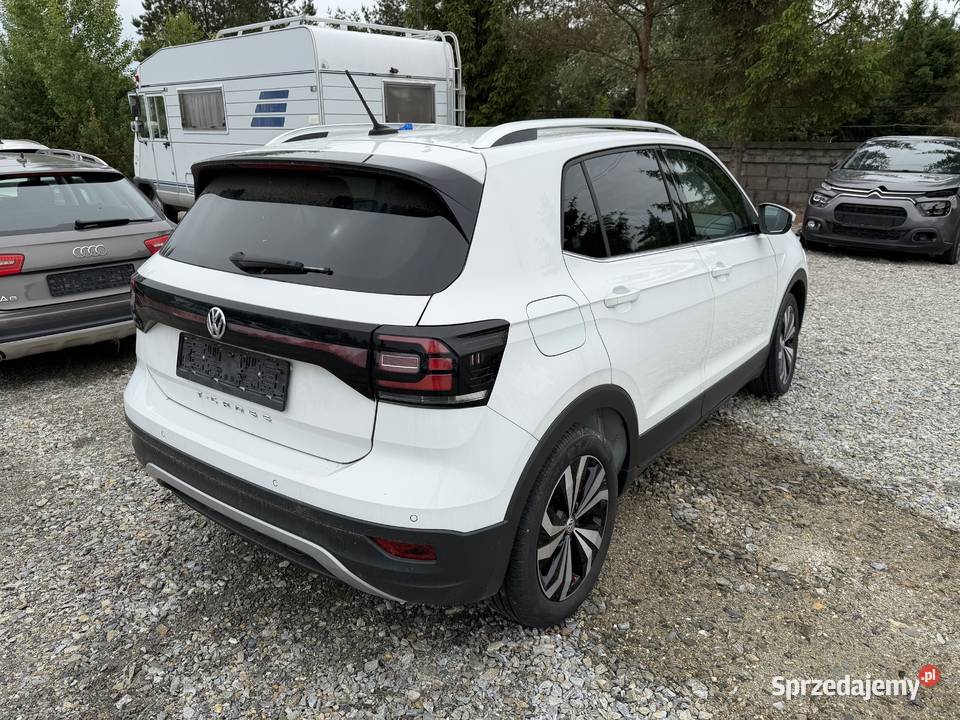 Volkswagen TCross 10 TSI OPF DSG UNITED 2019r 38 Prudnik sprzedam