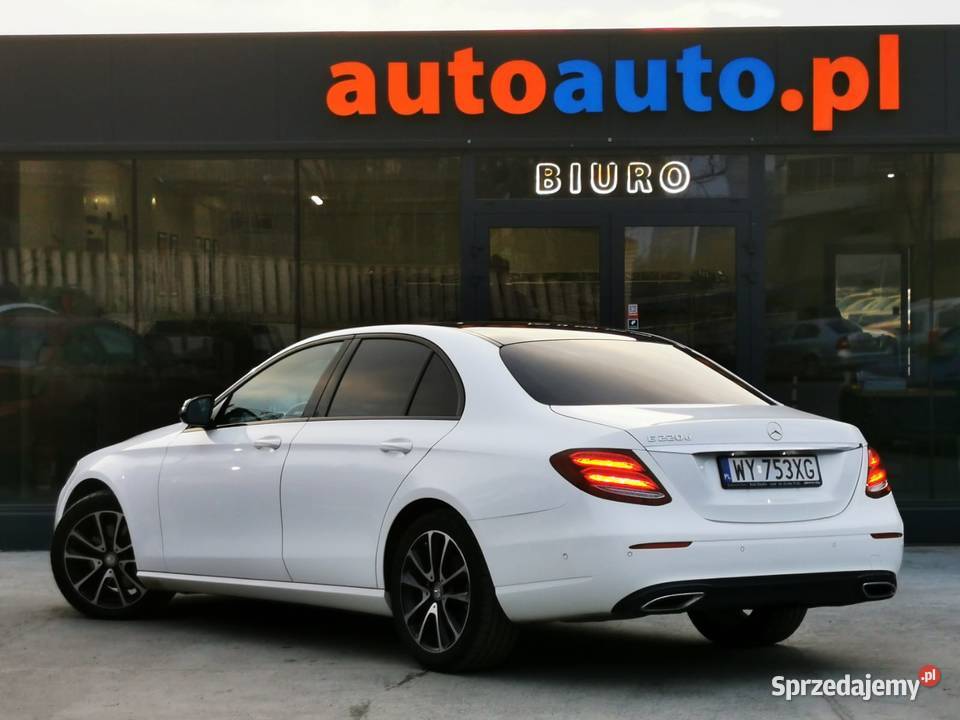 W213 20 220d 100 Bezwypadkowy Salon Polska Rok produkcji 2016 Warszawa sprzedam