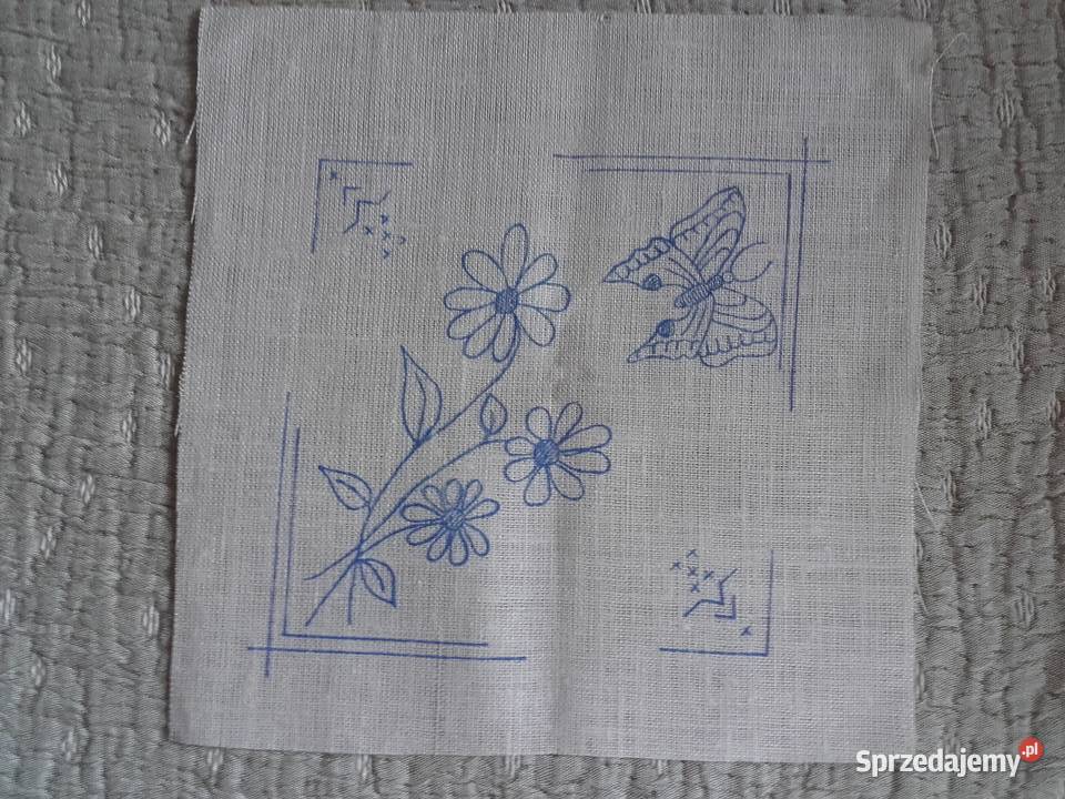 Serwetki vintage len Warszawa