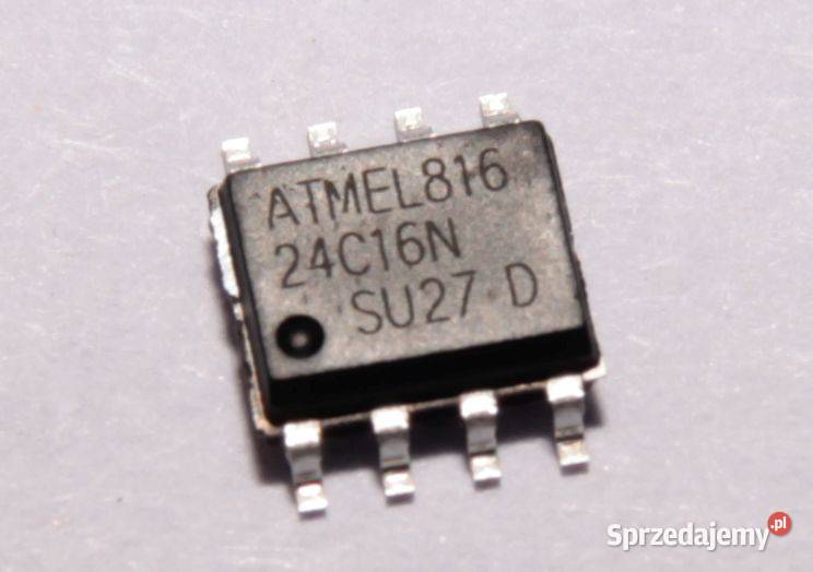 Pamięć eeprom Atmel 24C16 SMD SO8