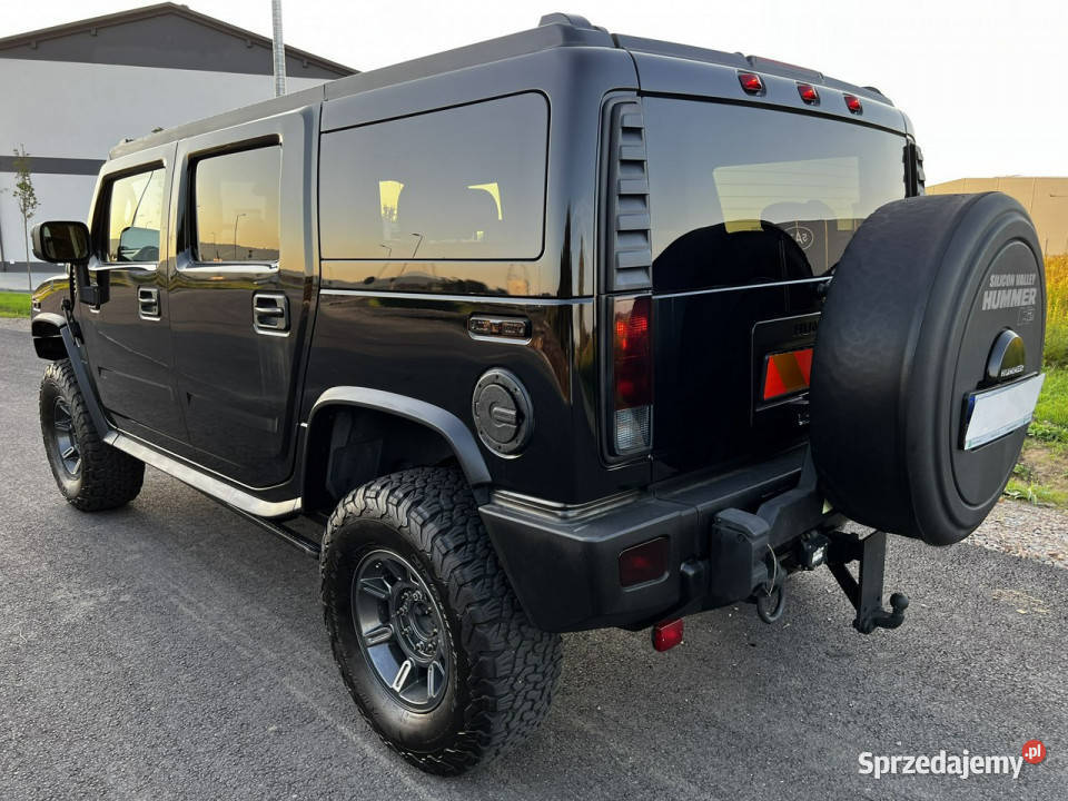 Hummer H2 Unikat stan kolekcjonerski full Bosse światła LED H2 Gdów