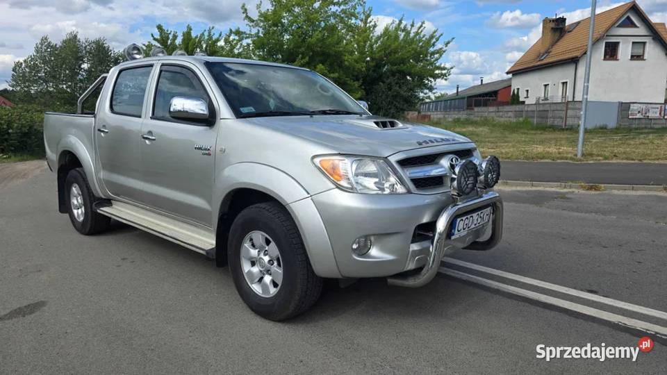 Toyota Hilux 25 D4D 120 oryginalny przebieg 2 Rok produkcji 2007 Golub-Dobrzyń sprzedam