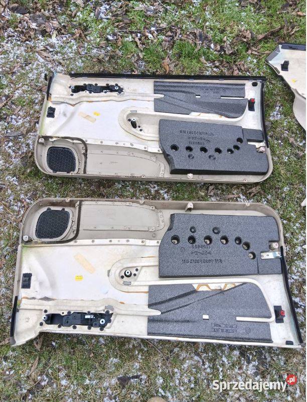 Opel Astra G Coupe Bertone boczki drzwi skórzane dolnośląskie Wiązów sprzedam