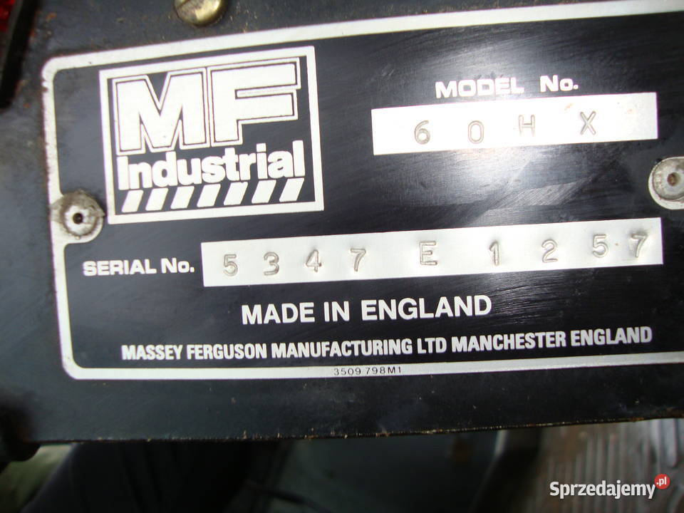Massey Ferguson 60 HX ładowarka kołowa Czaplinek