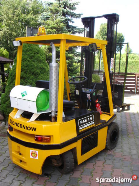 WÓZEK WIDŁOWY RAK 16LPG 1996rmożliwa pomorskie