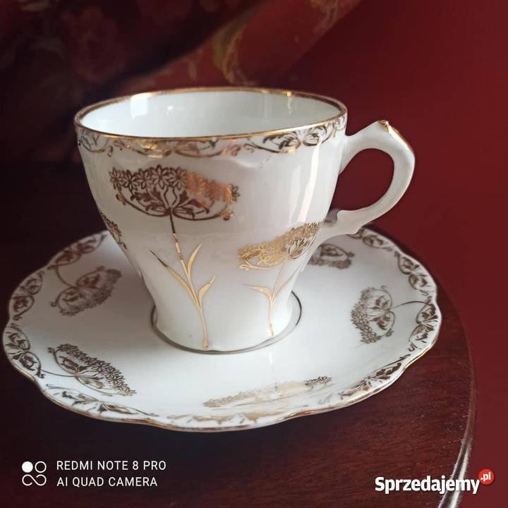 Dzbanek Secesja Dmuchawce Bez sygnatury