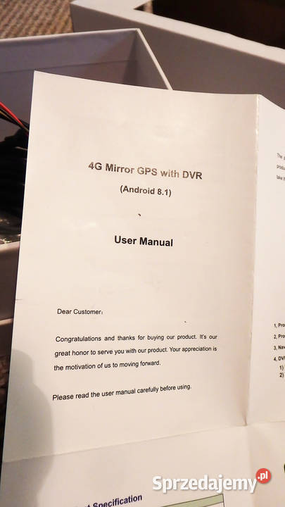 kamera samochodowa przódtył GPS Książ Wielkopolski